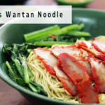 腰のあるワンタン麺